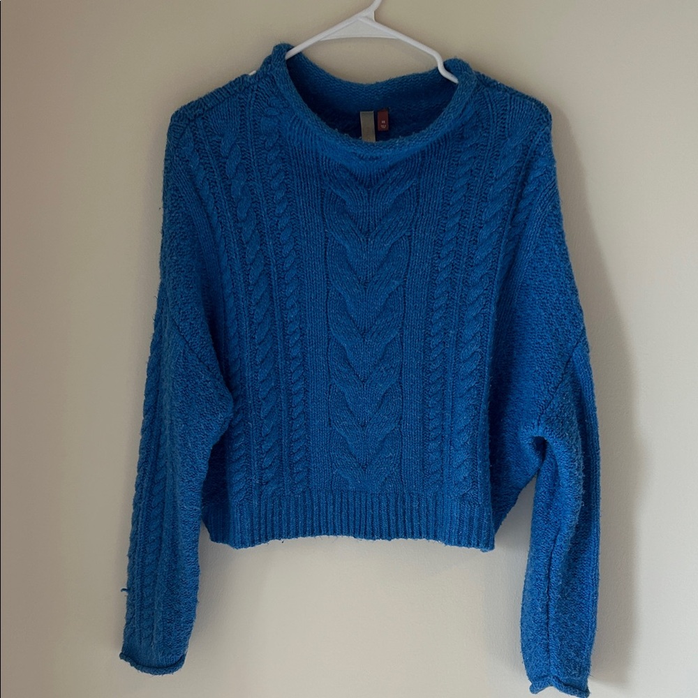 Anthropologie Pilcro Boxy Rolled Neck Sweater Size XS